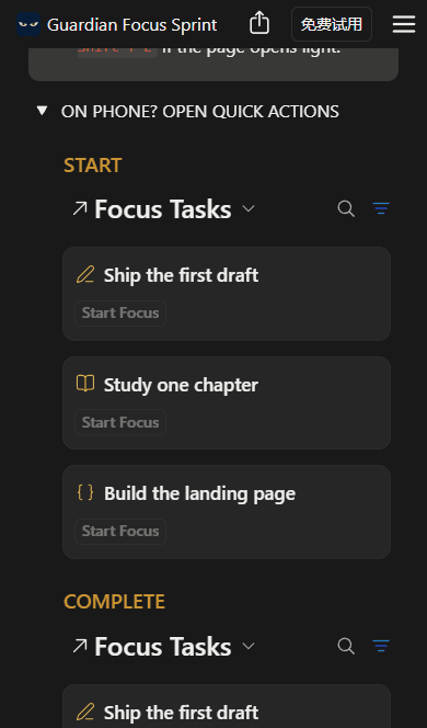 Start cards on iPhone 13
